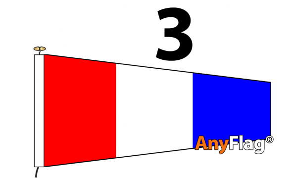 Signal Code 3 Flag (THREE)